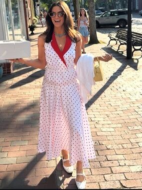 Larroude Floral Studded Flats